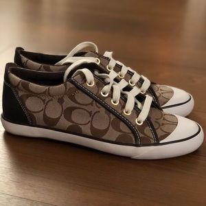 Coach sneakers in signature canvas